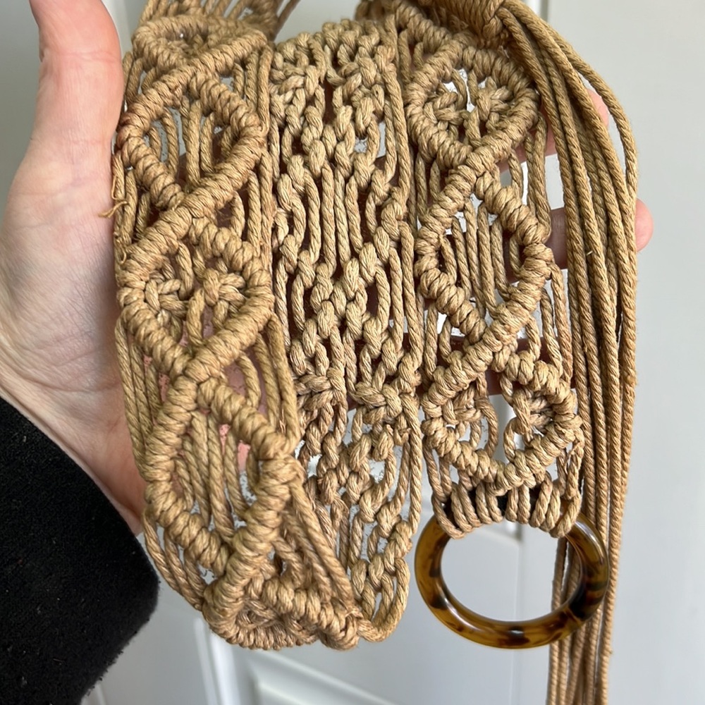 Macrame Adjustable Belt S/M